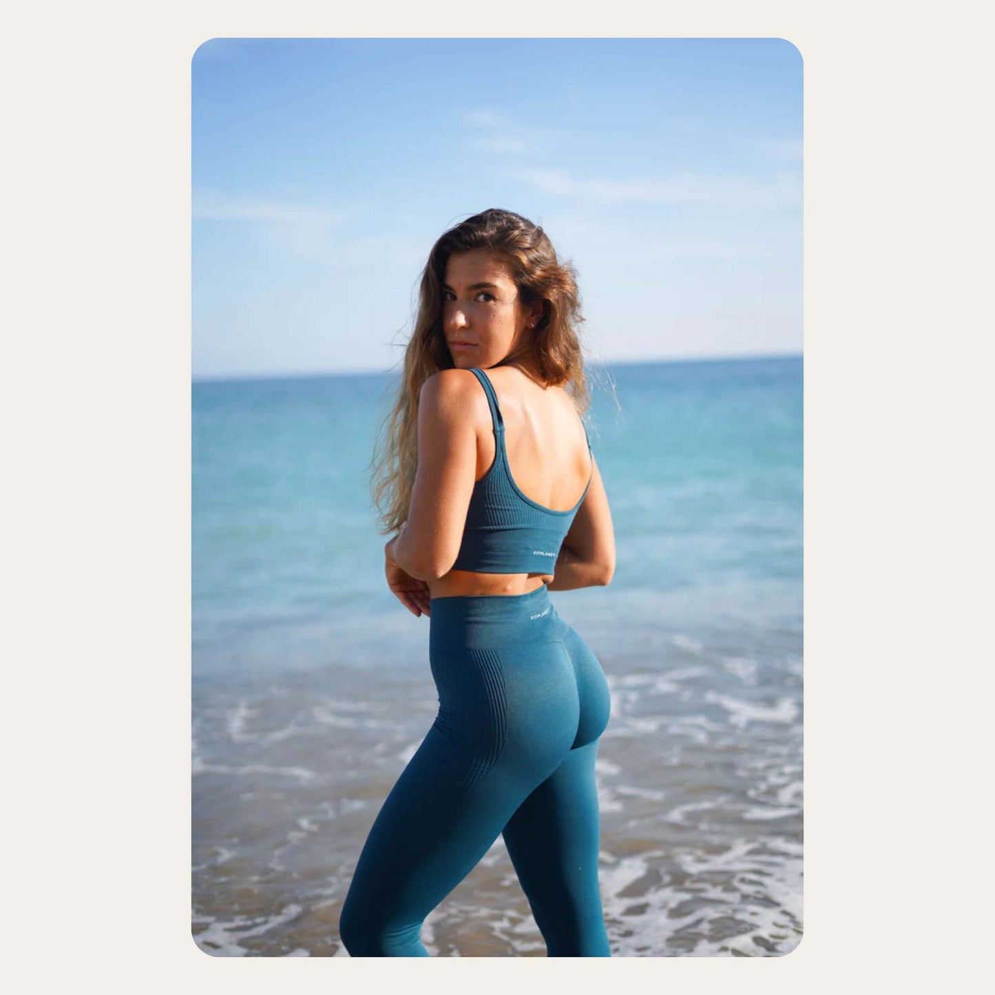 Legging Blauw