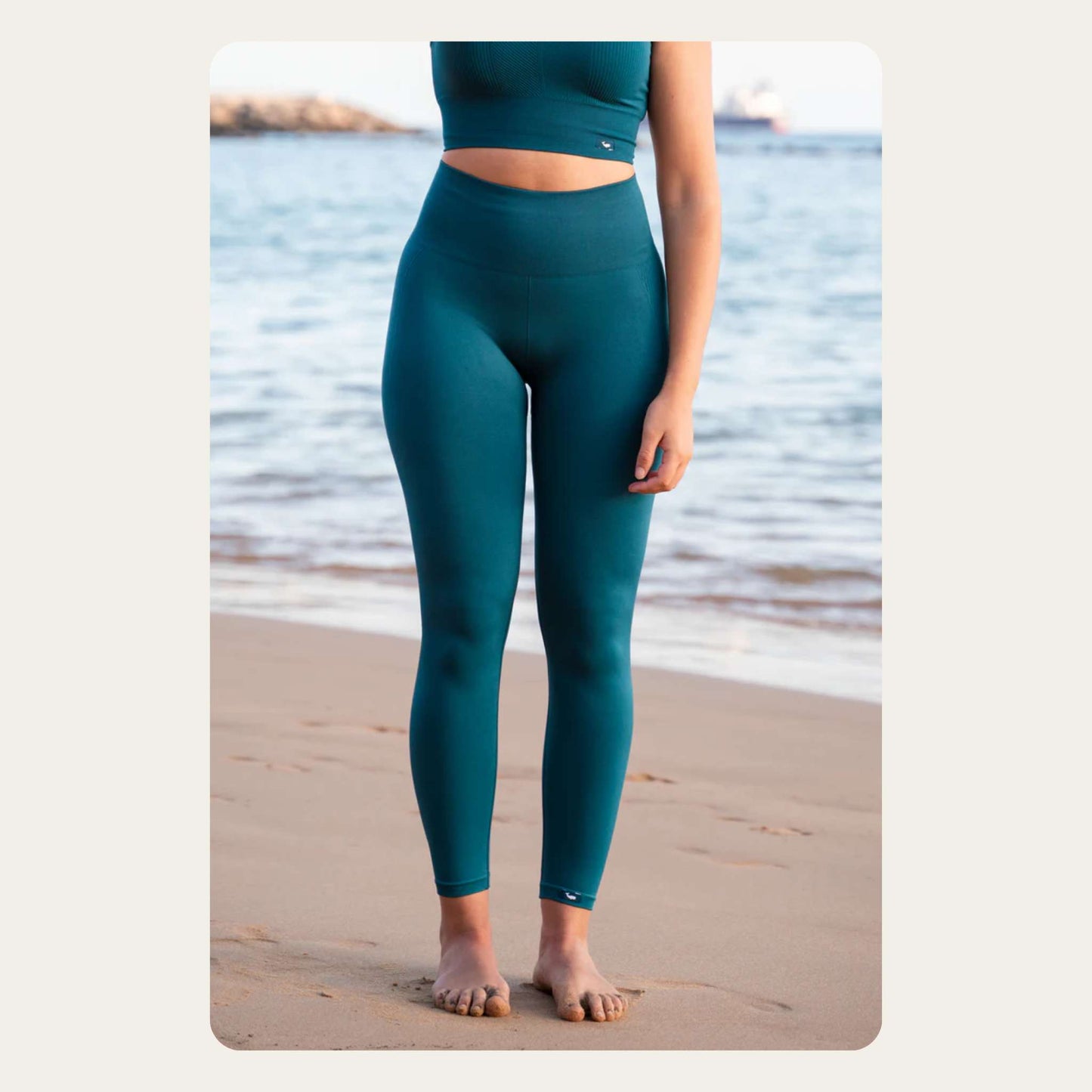 Legging Blauw