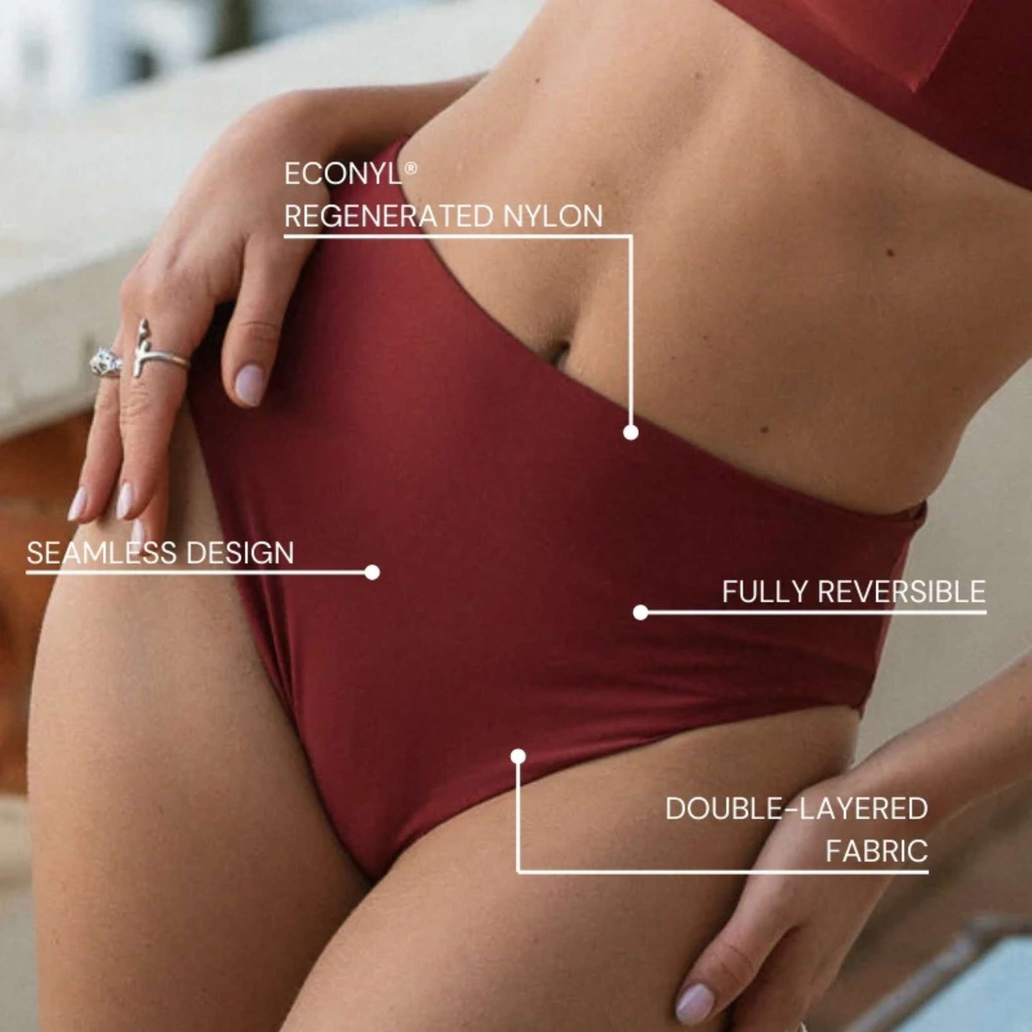 Bordeaux Midi Bottoms