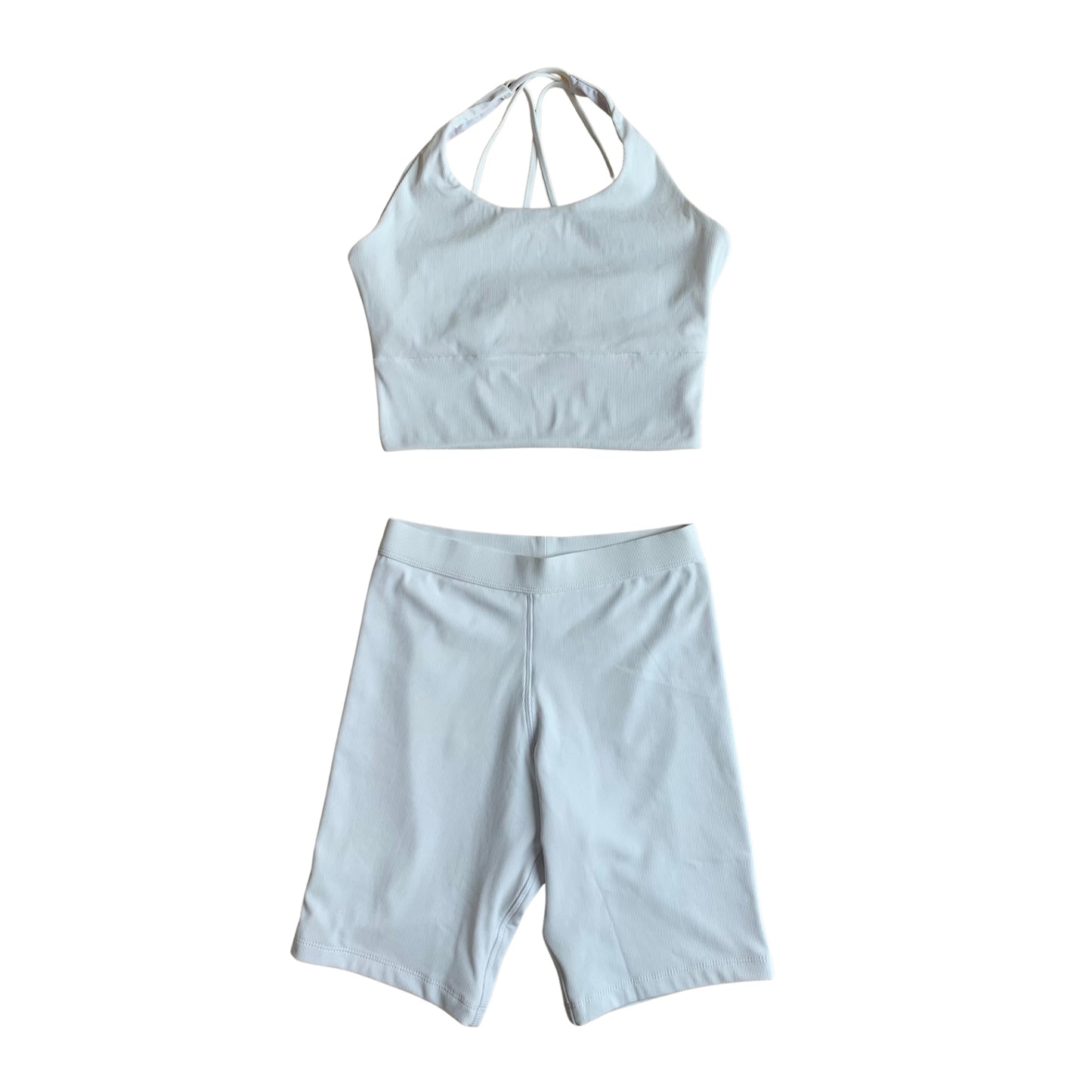Ribbed Biker Short Lumi