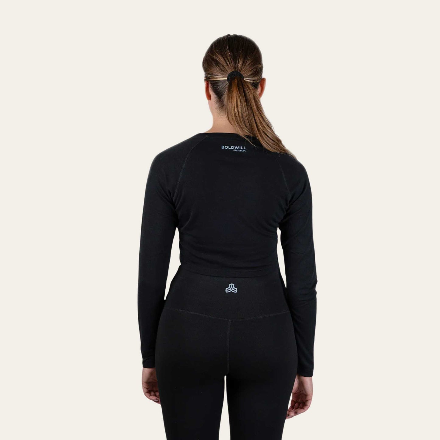 [PF62.Wood] Longsleeve Crop Top