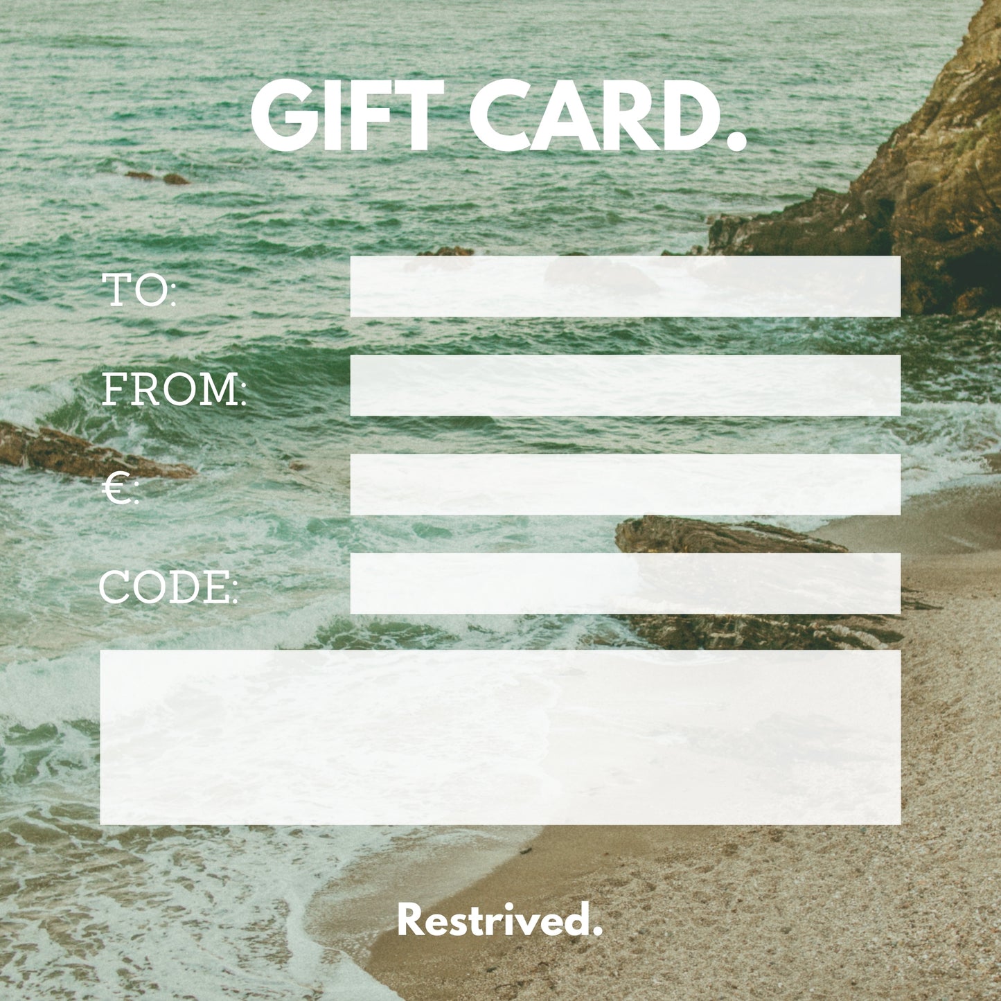Digital Gift Card